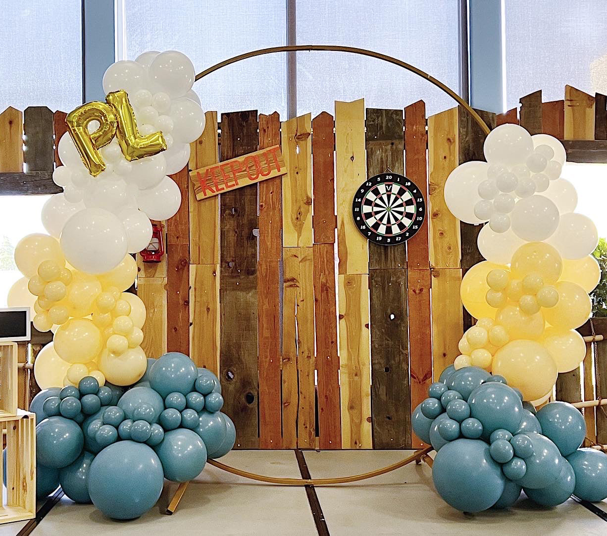 7.5' Half Ring Balloon Garland
